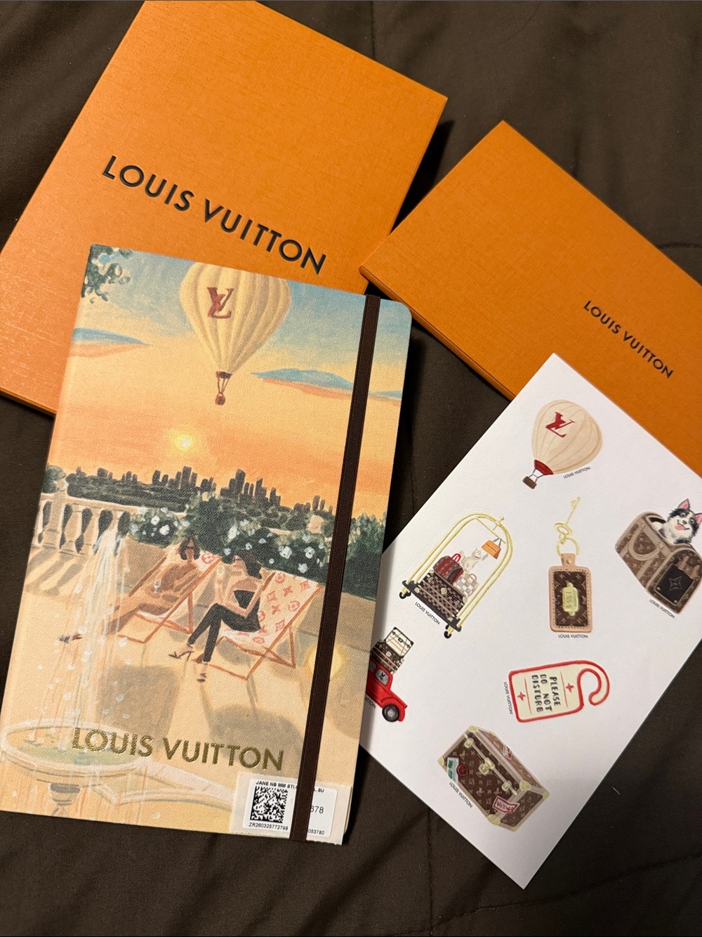 Louis Vuitton Jane Notebook MM & Stickers